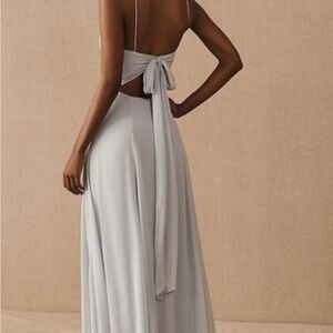 Anthropologie Elegant blue Maxi Dress